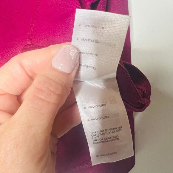 The North Face Flight Series Purple Burgundy 1/2 zip pullover Sz L - Picture 5 of 10